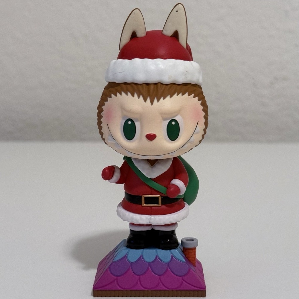 Pop Mart Labubu The Monsters Lets Christmas Together Santa Figure
